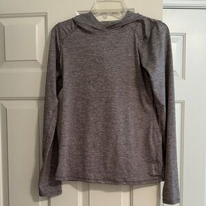 Head Heathered Gray Hoodie